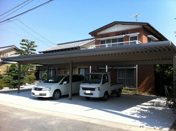 大垣市 S様邸 セッパンカーポート 三協立山アルミ「G-1」